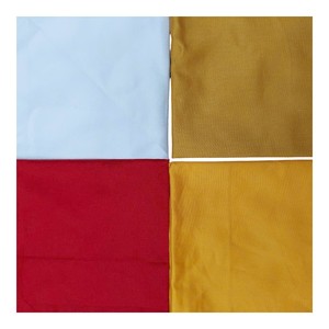 ธงผ้าฝ้ายทรงสี่เหลี่ยมแบบแขวน สีเบจ - Product Image 6