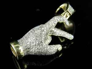 Colgante de Mano Estilo Hip Hop de Plata 925, Joyería Personalizada para Hombre, Regalo para Mejores Amigos - Product Image 5