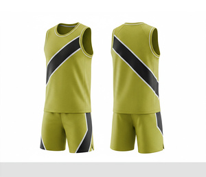 Camiseta y pantalones cortos de baloncesto personalizados, sublimación, secado rápido, poliéster transpirable, ropa deportiva de equipo para hombres, mujeres y jóvenes - Product Image 6