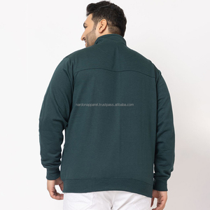 Nardon Apparel High Quality Men's Women's Winter Fleece Jackets Solid Full-Zip Crew Neck <b>Stand</b> Custom Logo 330 Gram <b>Weight</b> - Product Image 2