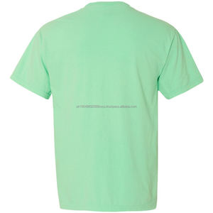 Camisetas de Manga Corta para Hombre, Corte Ajustado, 100% Algodón, Ropa Casual, Alta Calidad, MOQ Bajo, en Venta - Product Image 3