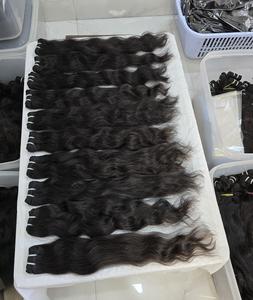 Haute qualité meilleure trame indienne Remy extensions de cheveux belle ligne droite naturelle-prix de gros - Product Image 6