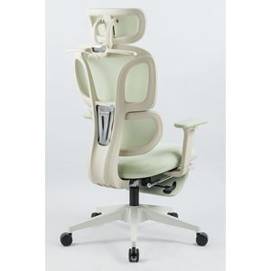 Sedia da Ufficio Ergonomica con Schienale Alto, Supporto Lombare Dinamico, Poggiatesta 2D, Braccioli 2D e Poggiapiedi - Product Image 4