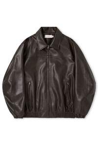 Dernières vestes d'hiver en cuir pour hommes, style streetwear, avec logo frontal, faible MOQ, prix de gros, pour la vente en ligne - Product Image 2