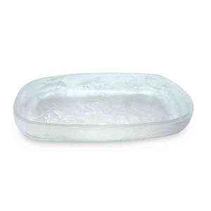Wholesale Resin Rectangle Art Deco Chocolate Tray Wedding Diwali Ramadan Eid Desserts Tabletop Multi-Functional Storage Trays - Product Image 2