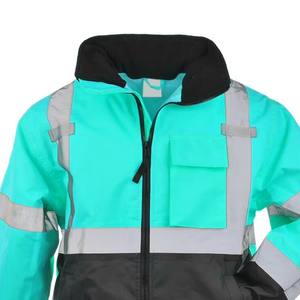 Men's Low Price Reflective Safety <b>Jacket</b> <b>Hi</b> <b>Vis</b> Work Wear Long Sleeve With Security Features <b>Waterproof</b> Comfortable For Working - Product Image 5