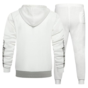 Chándal Deportivo Personalizado con Logotipo para Hombre, Chaqueta con Capucha y Pantalones Jogger, Ropa Deportiva para Gimnasio, Correr y Fitness, Estilo Casual - Product Image 2