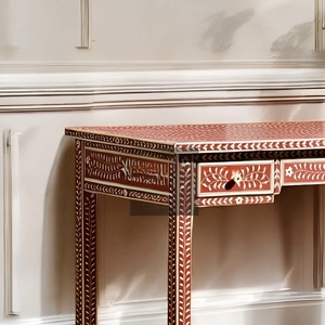 ILAHI's Bone Inlay <b>Drawer</b> Modern Design Agate Detailing <b>Storage</b> Portable Home Furniture - Product Image 3