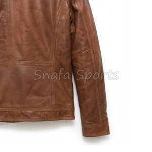 Custom <b>Men's</b> High Quality Fashion Design Leather <b>Jacket</b> Motorcycle Leather <b>Jacket</b> for <b>Men</b> Made By Pakistani Manufactured - Product Image 5
