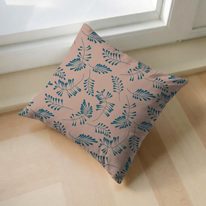 Decorative Cotton Throw Pillow <b>Cushion</b>, Soft & Durable Square Pillowcases with Hidden Zipper - Product Image 1