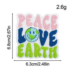 Parches Bordados Personalizados con Diseño de Flores 3D, Apliques Termoadhesivos o para Coser en Ropa, Sombreros, Bolsos, Lona y Tela Decorativa - Product Image 3