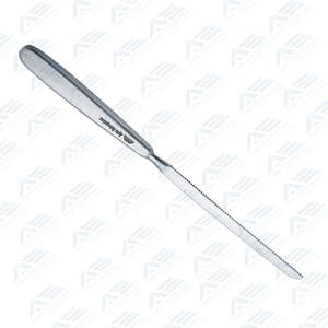 Scie d'amputation Langenbeck 24,5 cm, outil chirurgical en acier inoxydable de haute précision pour les procédures d'amputation, durable et fiable - Product Image 2
