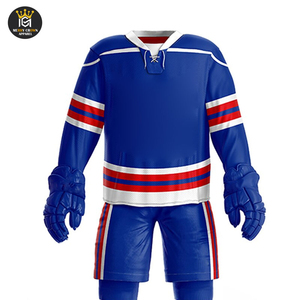 Uniforme de Hockey sobre Hielo Cómodo, Transpirable y Ecológico, Hecho a Medida, Disponible en Stock, 100% Poliéster - Product Image 4