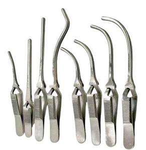 Juego de Pinzas Debakey Bulldog Curvas y Rectas, Instrumentos Quirúrgicos de Acero Inoxidable, CE, Manual, Alta Calidad, para Hospital, de Grip Surgical - Product Image 1