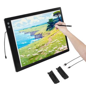Tavoletta Luminosa LED A2 con 6 Livelli di Luminosità Regolabile, Ricaricabile, per Disegno e Tracciatura - Product Image 1