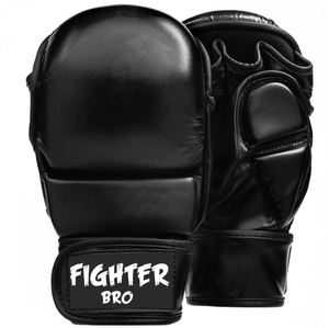 Gants de grappling MMA en cuir artificiel pour jeunes, taille personnalisée, design pour débutants, entraînement - Product Image 4