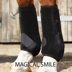 Bottes de protection pour chevaux de haute qualité, très respirantes, excellente qualité, utilisées par les professionnels dans tous les types d'équitation - Product Image 1