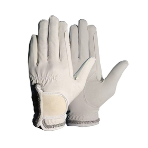 Guantes de equitación de cuero sintético, de dedo completo, resistentes al viento y antideslizantes, cómodos, unisex, para deportes de verano, con logo personalizado. - Product Image 6