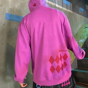 Sudadera con capucha 100% algodón verde de alta calidad con cremallera completa, logotipo personalizado, peso pesado, con cremallera frontal completa, sudadera con capucha lisa con efecto lavado ácido y decolorado por el sol. - Product Image 3