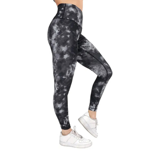 Most Demanded Cheap Price Trending Fashion Top Manufacturer Printed Sublimation Fitness and <b>Pockets</b> Women Sublimation <b>Leggings</b> - Product Image 4