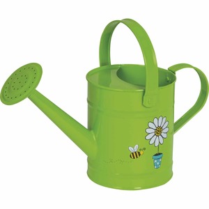 Arrosoir en métal de qualité supérieure avec motif floral, outil de jardinage durable, finition peinte - Product Image 5