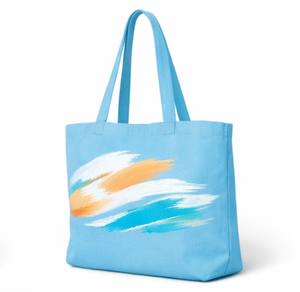 Sac fourre-tout en toile personnalisé avec logo, avec poignée d'épaule, réutilisable pour les courses et les activités de plein air, sac de courses pour femmes, usage domestique - Product Image 3