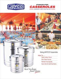 PREMIUM STAINLESS STEEL BIG SIZE HOTPOT 5 LITER CAPACITY HIGH GLOSS <b>MIRROR</b> FINISH HEAVY DUTY INSULATED CASSEROLE Commercial - Product Image 6