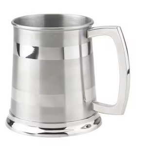 Jarra de Cerveza de Metal Pulido con Logotipo Personalizado, Regalo Ecológico, Vajilla de Bar al por Mayor, Jarra de Cerveza de Latón Hecha a Medida - Product Image 5