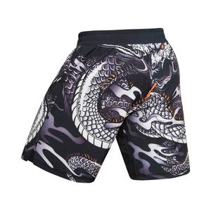 Pantalones Cortos Deportivos para Entrenamiento de MMA, Transpirables, Elásticos, Ligeros, Cómodos, 100% Poliéster, Antibacterianos, OEM, ODM - Product Image 5