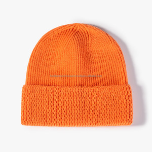 Gorro de Punto Unisex con Bordado Jacquard de Animales, 100% Acrílico, Color Sólido, Informal, para Invierno, Adulto, 56-58CM, Servicio OEM - Product Image 6