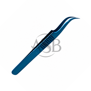 Pince à épiler pour extensions de cils de haute qualité en acier inoxydable, instrument de beauté, logo personnalisé, prise en main parfaite, service OEM - Product Image 4