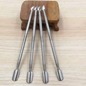 Juego de Herramientas Premium para el Cuidado de las Cutículas de las Uñas con Empujador de Cabeza Plana e Instrumentos de Limpieza para Uso Profesional en Manicura y Pedicura - Product Image 3