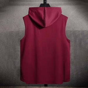 Haut de sport sans manches pour homme, coupe ajustée, en tricot Spandex/Polyester, léger, séchage rapide, anti-plis, respirant, grandes tailles - Product Image 2