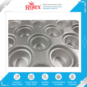 Bandeja Antiadherente para Muffins y Cupcakes de Primera Calidad, Lavable y Apta para Horno, 657 x 454 mm y 90 mm, en Venta - Product Image 3