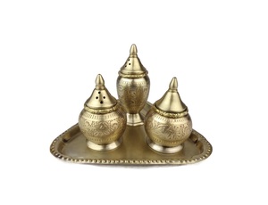 Stylish Stainless Steel Salt Pepper <b>Shaker</b> <b>Bottles</b> For Modern Kitchen Dining Table And Restaurant Accessories - Product Image 3