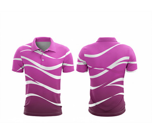 เสื้อโปโลแบบซับลิเมชั่นสำหรับกีฬา บริการ OEM ODM ตะเข็บทนทาน สำหรับผู้ชาย ผู้หญิง และเยาวชน แห้งเร็ว ระบายเหงื่อได้ดี เหมาะสำหรับการออกกำลังกาย - Product Image 4