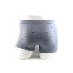Calzoncillos Bóxer de Algodón Suave para Hombre, Cómodos, Transpirables, Elásticos, Cintura Elástica Premium, Uso Diario, Logotipo Personalizado - Product Image 4