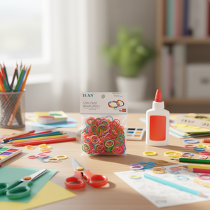 ILAN Gomma per Artigianato Multicolore Chiaro 300 Pezzi per Lavori Creativi - Product Image 2