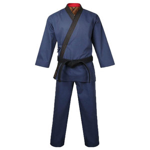 Traje de Práctica de Artes Marciales de Algodón Cómodo, Kimono de Judo y Jiu Jitsu, Uniforme con Costuras Resistentes y Personalizable en la Parte Delantera para Entrenamiento - Product Image 1