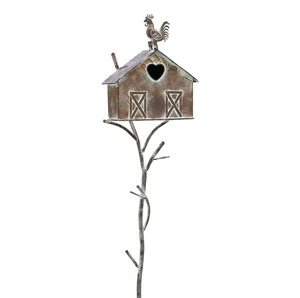 Casa para Pájaros Decorativa, Fabricante y Exportador Líder, Decoración de Jardín, Caseta Metálica para Pájaros, Adorno de Jardín - Product Image 3