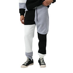 ชุดเซ็ตเสื้อฮู้ดและกางเกงวอร์มผ้าเฟรนช์เทอร์รี่ฟลีซสำหรับผู้ชาย รุ่นหนาพิเศษสำหรับฤดูหนาว แบบหลายชิ้นต่อชุด ผ้าฝ้ายเนื้อนุ่ม - Product Image 5