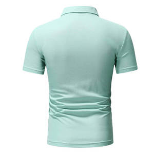 Camisetas Polo de Estilo Casual para Hombre, Tejido Transpirable, Más Vendidas, MOQ Bajo, Directo de Fábrica, Alta Calidad, Talla Personalizada, Ligeras - Product Image 2