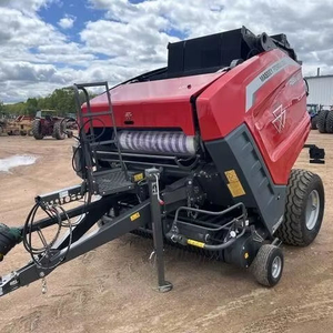 Presse à balles hydraulique fiable et économique pour foin, paille, herbe et coques de riz, modèle MASSEY FERGUSON 4180V, en parfait état - Product Image 1