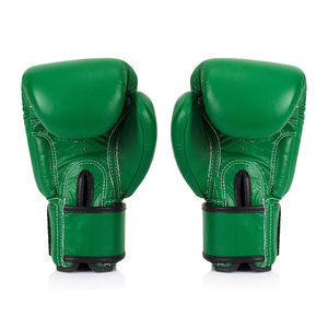Gants de boxe professionnels en cuir synthétique - Mitaines de sparring en mousse haute densité pour Muay Thai et Kickboxing - Product Image 3