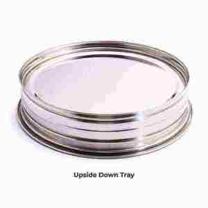 PREMIUM CHURCH GRADE STAINLESS STEEL <b>COMMUNION</b> TRAY SET 33 <b>CUPS</b> MIRROR FINISH WITH PLASTIC <b>CUPS</b> STABLE BASE DESIGN - Product Image 4