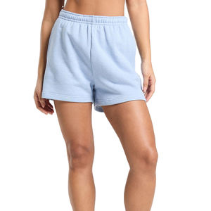 Prix de gros, logo personnalisé, nouveaux shorts de sport tendance pour femmes, respirants, en coton, décontractés, pour la gym. - Product Image 1