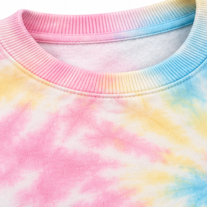 Sudadera Tie Dye Oversize de Algodón 100% para Uso Diario, Ropa al por Mayor, Estilo Personalizado, Primavera, Costura, Ocio, Textil, Comodidad - Product Image 5