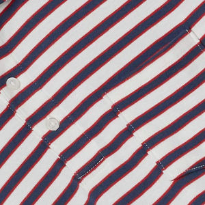 Camisa polo a rayas para hombre, diseño de rayas horizontales, manga corta, algodón transpirable, logotipo personalizado, ropa informal, suministro al por mayor, ajuste veraniego - Product Image 4