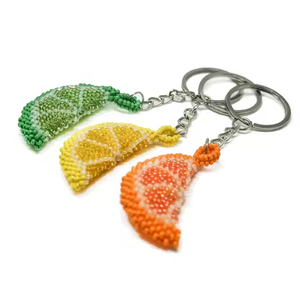 Llavero de Cuentas Tejidas Coloridas, Bordado a Mano, Ecológico, Amuleto Étnico para Mujeres, Hombres y Amigos, Artículo de Regalo Único - Product Image 4