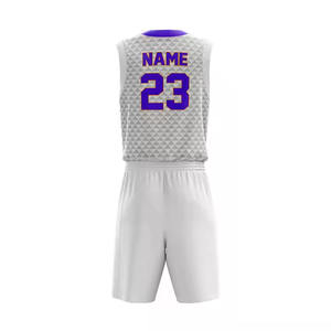 Uniformes de Baloncesto Personalizados al por Mayor, sin Mangas, Transpirables, Estampados, para Adultos, de Alta Calidad, Colores y Tallas Personalizables - Product Image 2